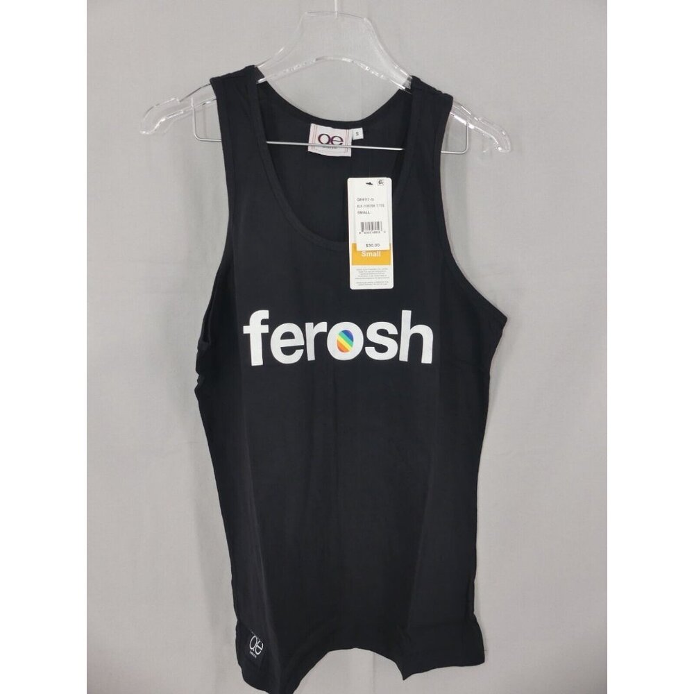 Queer Eye Ferosh Tank Top Adult Small Black NEW